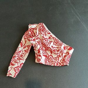 One shoulder Zara top